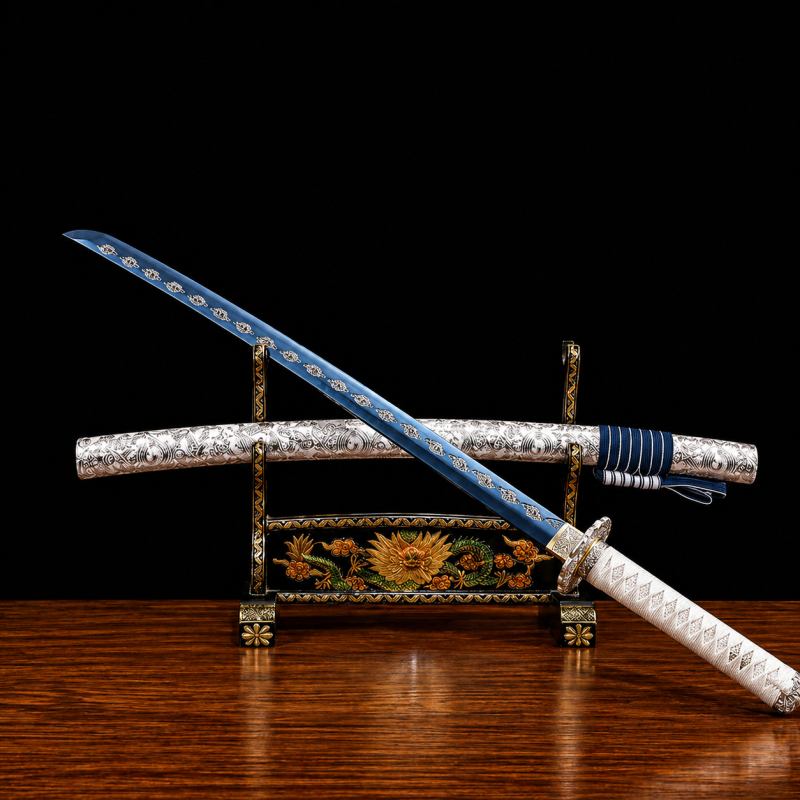 Angyal Szárnya T10 Acél Katana (Éles Verzió) 3