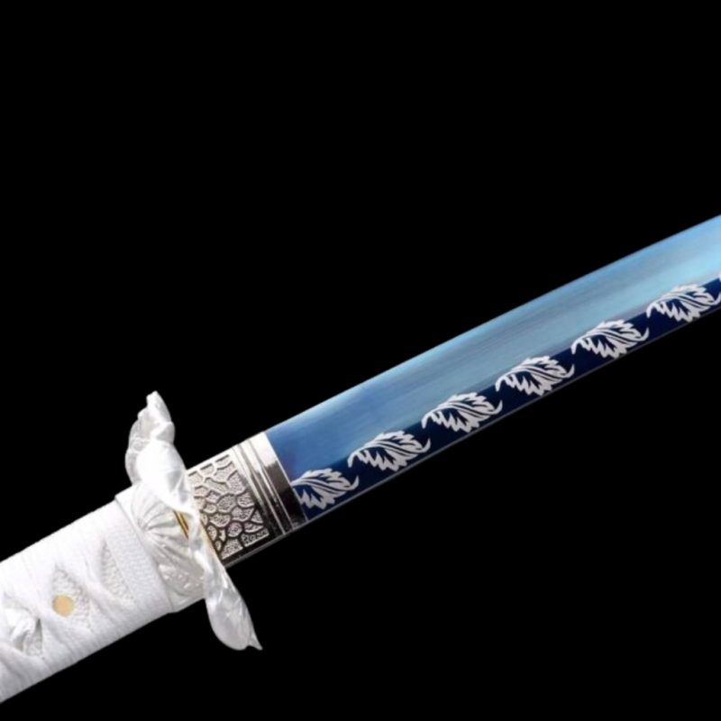 Angyal Szárnya T10 Acél Katana (Éles Verzió) 8