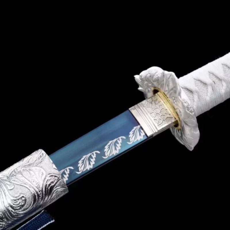 Angyal Szárnya T10 Acél Katana (Éles Verzió) 9