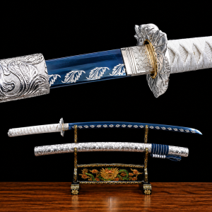 Angyal Szárnya T10 Acél Katana (Éles Verzió)