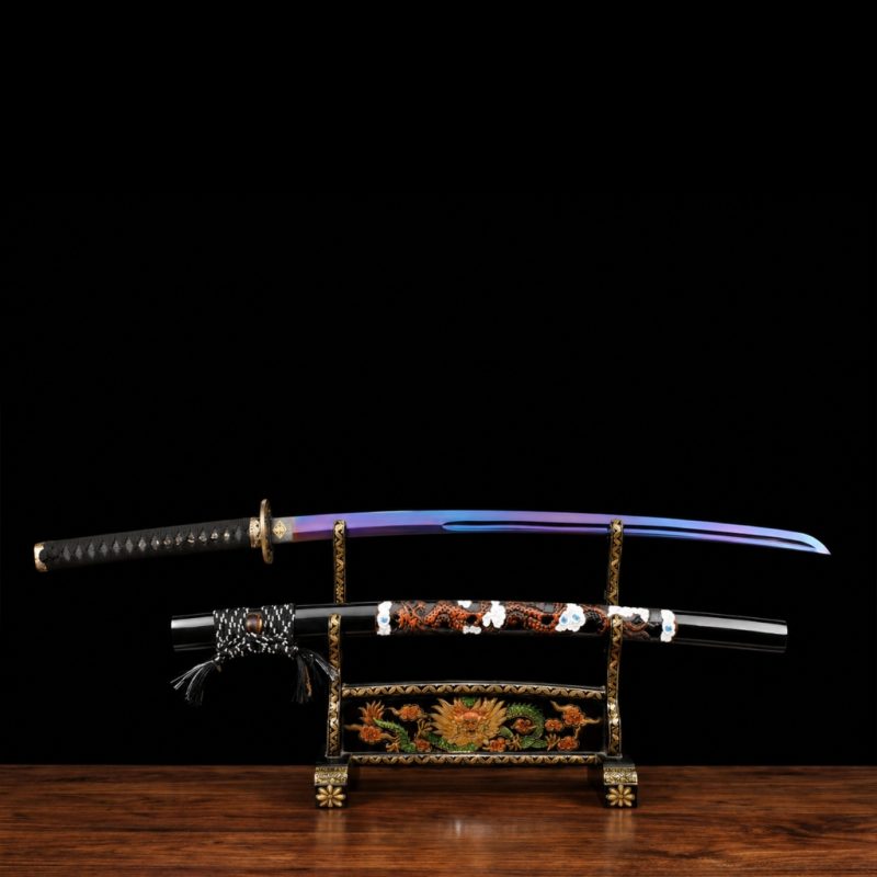Owase Lila Mangánacél Katana (Éles Verzió) 5
