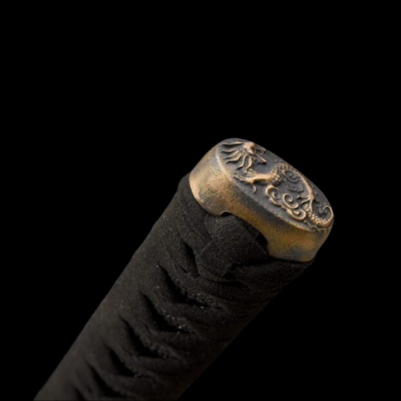 Owase Lila Mangánacél Katana (Éles Verzió) 6