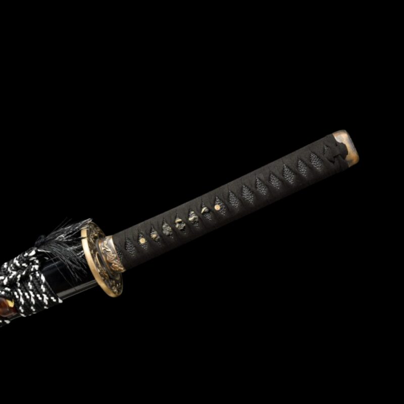 Owase Lila Mangánacél Katana (Éles Verzió) 7