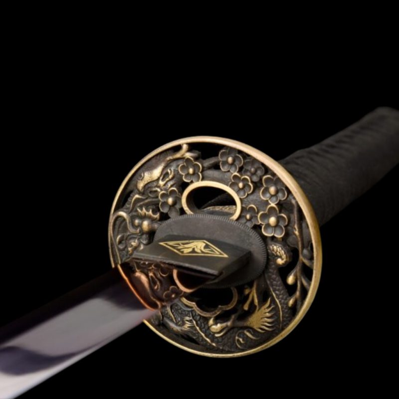 Owase Lila Mangánacél Katana (Éles Verzió) 8