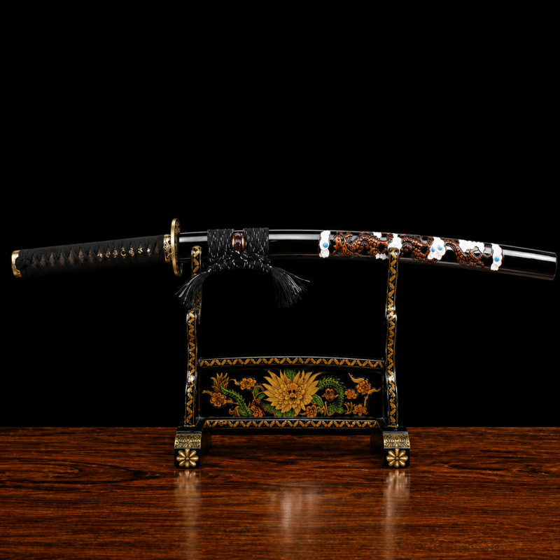 Owase Lila Mangánacél Katana (Éles Verzió) 2