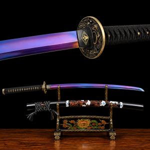 Owase Lila Mangánacél Katana (Éles Verzió)