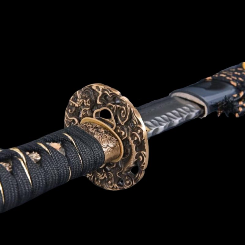 Katana Tsubasa (Kalapált Damaszkuszi Acél) 5