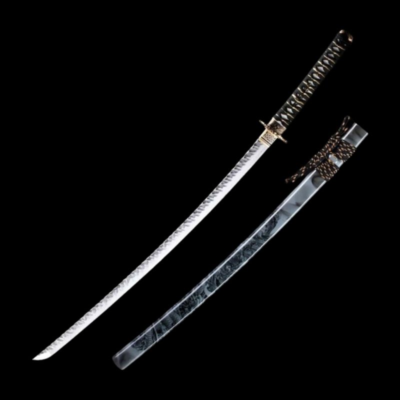Katana Tsubasa (Kalapált Damaszkuszi Acél) 6