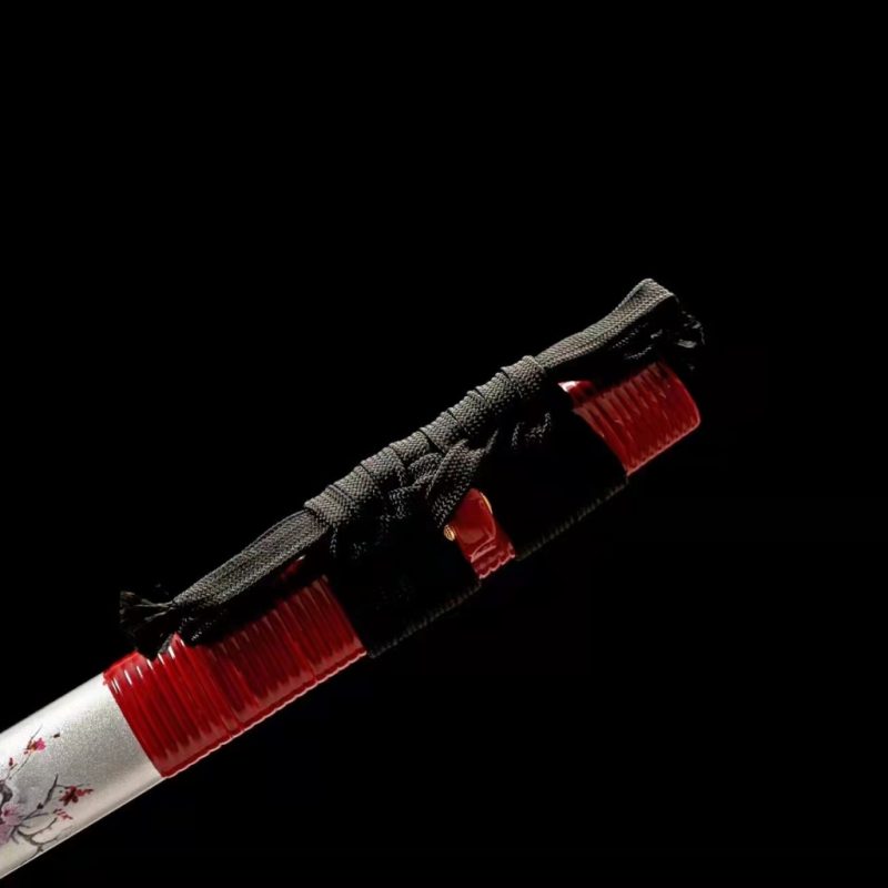 Katana Sango (T10 Acél Valódi Hamonnal és Valódi Rája-bőrrel) 7