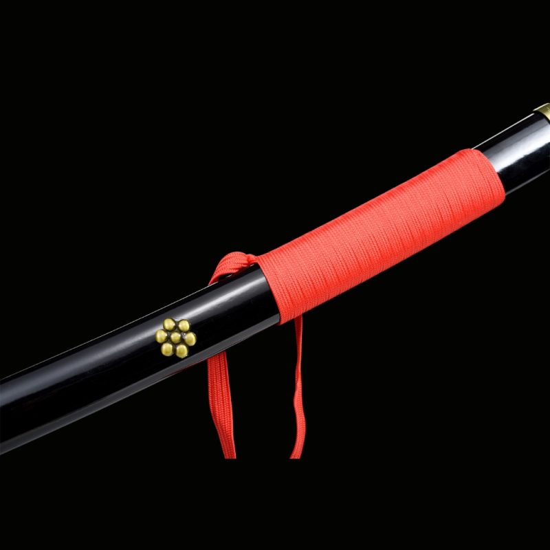Fekete Enma katana – One Piece (1060-as szénacél) 5