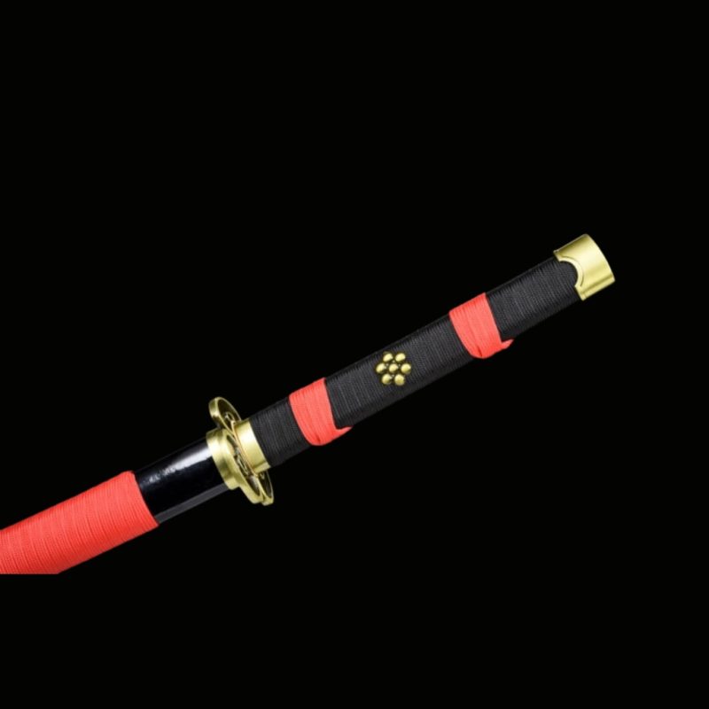 Fekete Enma katana – One Piece (1060-as szénacél) 8