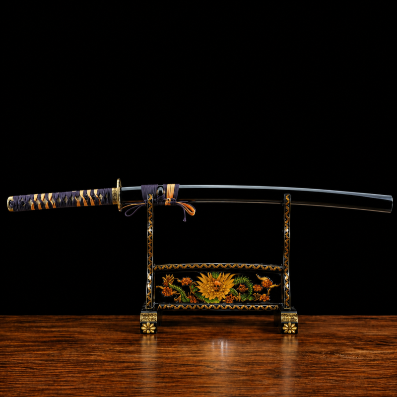 Katana Yukikaze (1060-as Szénacél Valódi Hamonnal) 2