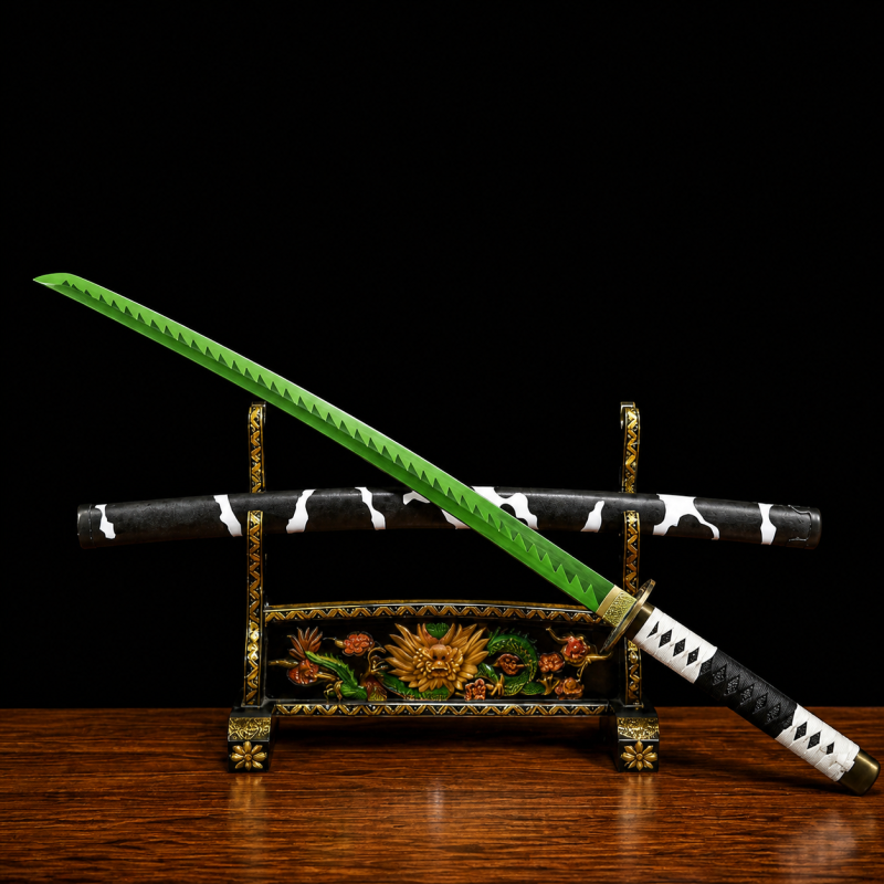 Sanemi Shinazugawa katana – Demon Slayer (1060-as szénacél) 3