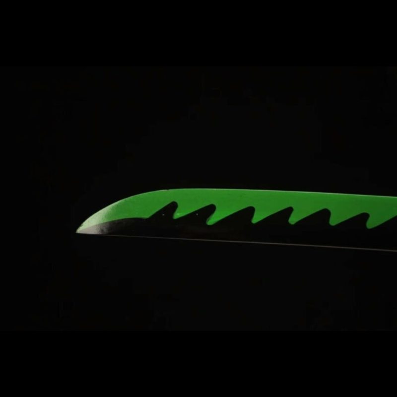 Sanemi Shinazugawa katana – Demon Slayer (1060-as szénacél) 9
