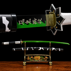 Sanemi Shinazugawa katana – Demon Slayer (1060-as szénacél)