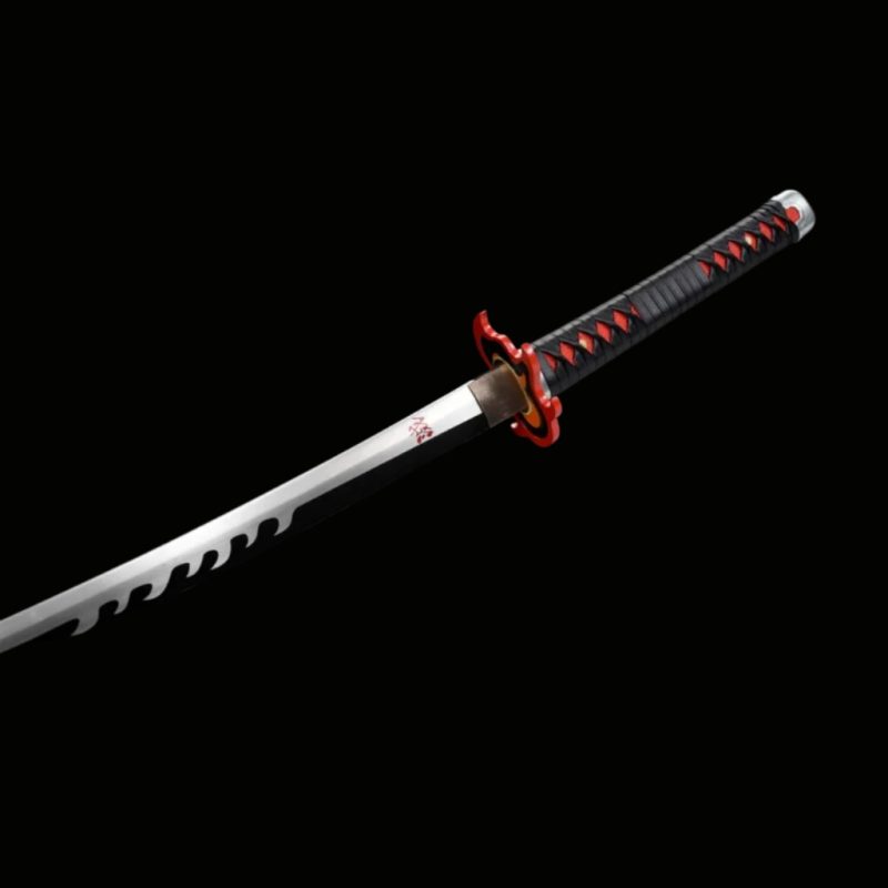 Tanjiro Kamado V2 katana – Demon Slayer (1060-as szénacél) 11