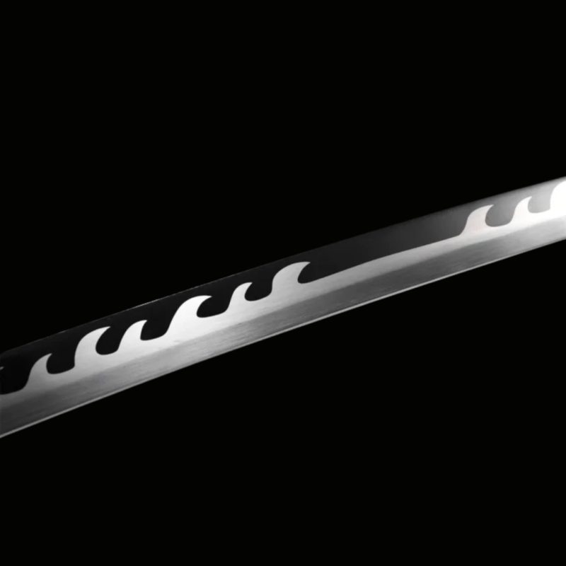 Tanjiro Kamado V2 katana – Demon Slayer (1060-as szénacél) 6