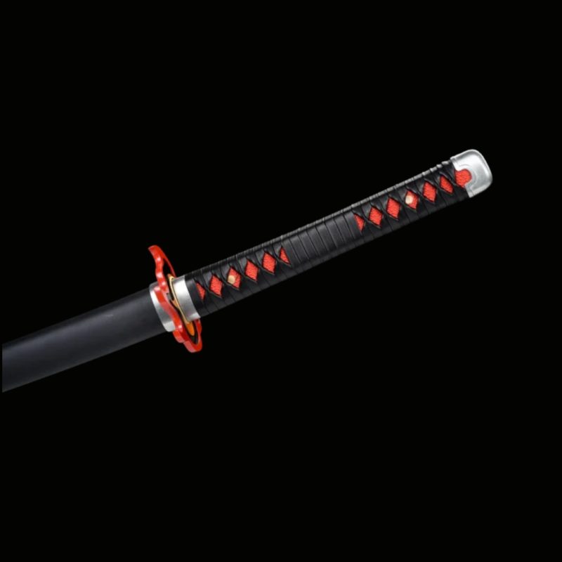 Tanjiro Kamado V2 katana – Demon Slayer (1060-as szénacél) 10