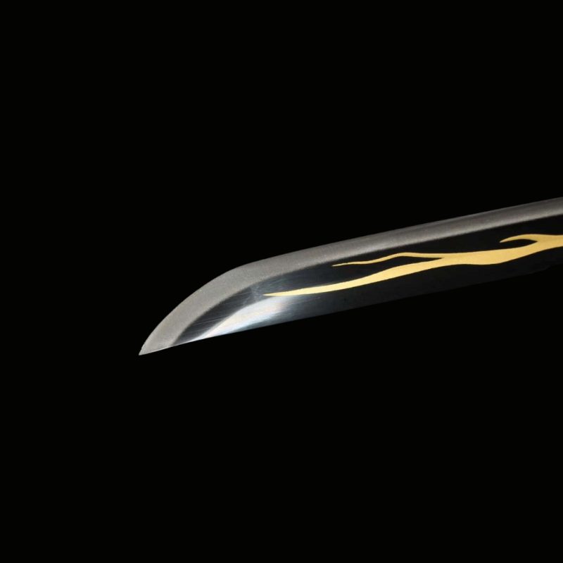 Zenitsu Agatsuma katana – Demon Slayer (1060-as szénacél) 4