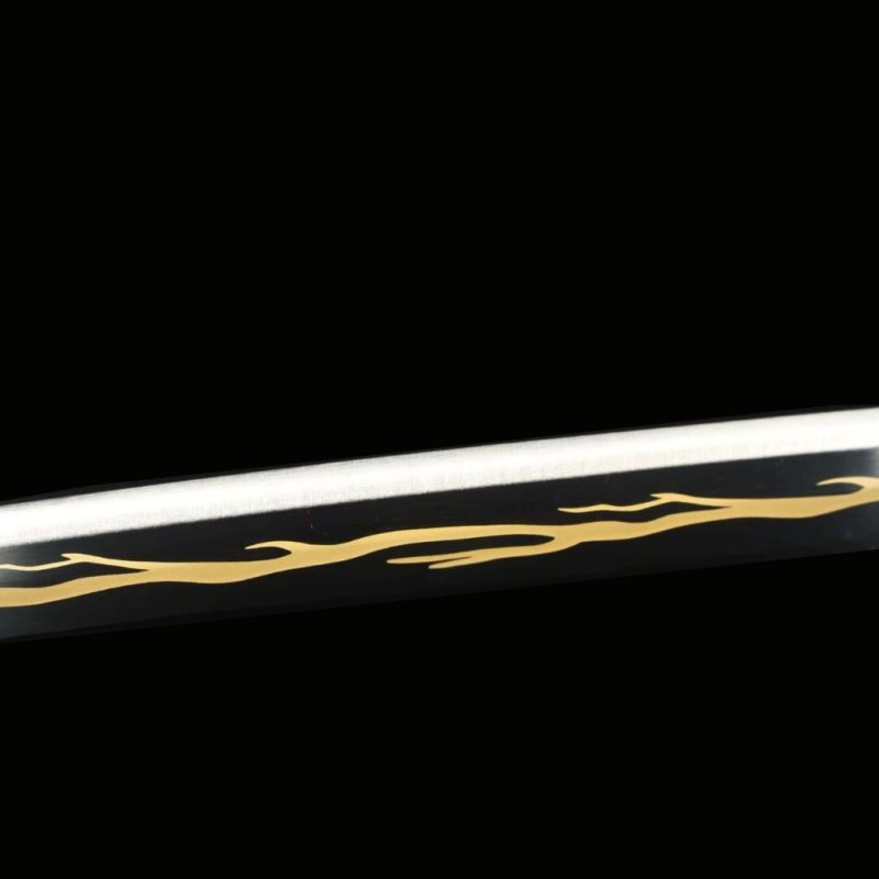 Zenitsu Agatsuma katana – Demon Slayer (1060-as szénacél) 5