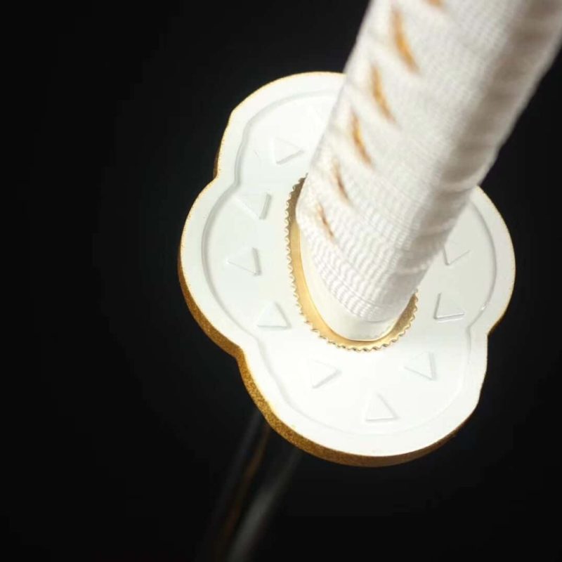 Zenitsu Agatsuma katana – Demon Slayer (1060-as szénacél) 8
