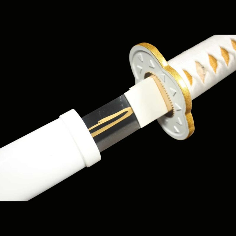 Zenitsu Agatsuma katana – Demon Slayer (1060-as szénacél) 9