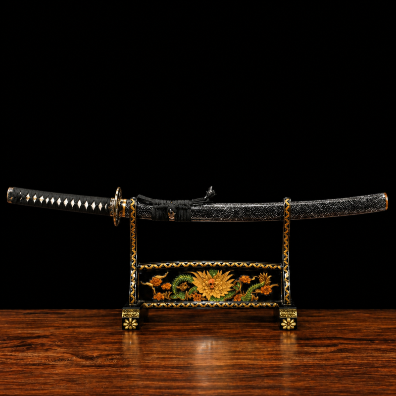 Katana Kogarashi (T10 Acél Valódi Láng” Hamonnal) 2