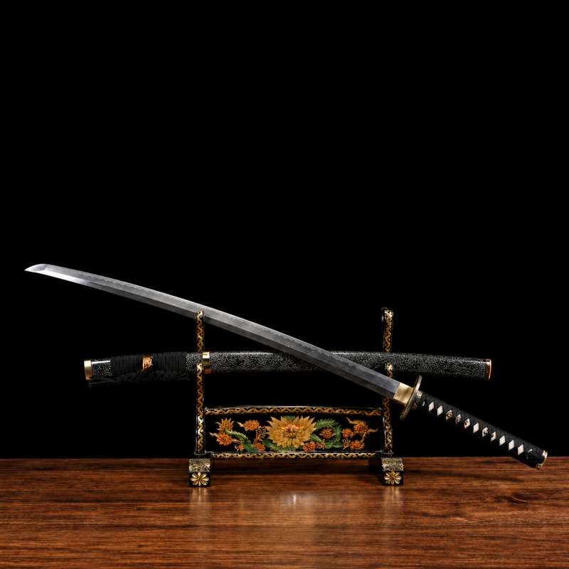 Katana Kogarashi (T10 Acél Valódi Láng” Hamonnal) 3