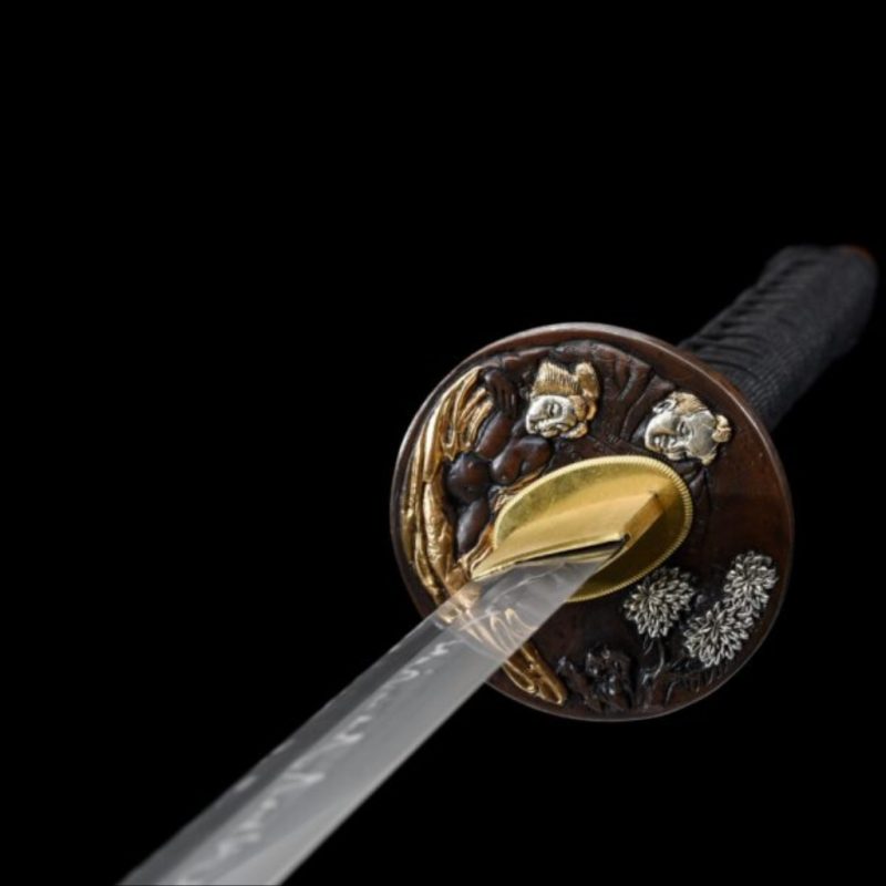 Katana Kogarashi (T10 Acél Valódi Láng” Hamonnal) 9