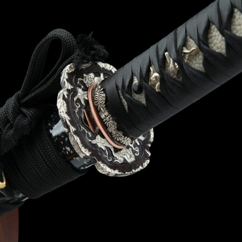 Katana Hibana (T10 Acél Hitatsura Hamonnal) 17
