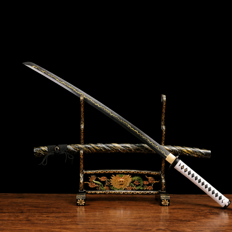Katana Shinju (1060-as Szénacél) 3
