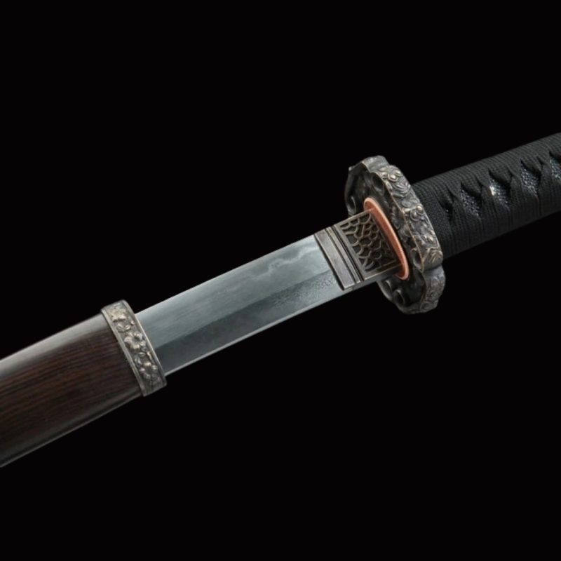 Katana Raikiri (Damaszkuszi Acél Valódi Hamonnal) 5