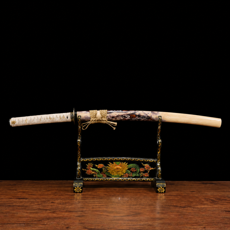 Katana Ryusui (1060-as Szénacél) 2