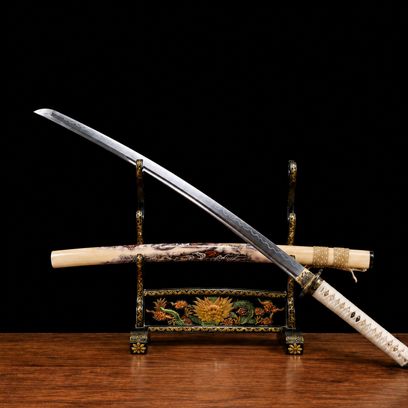 Katana Ryusui (1060-as Szénacél) 3
