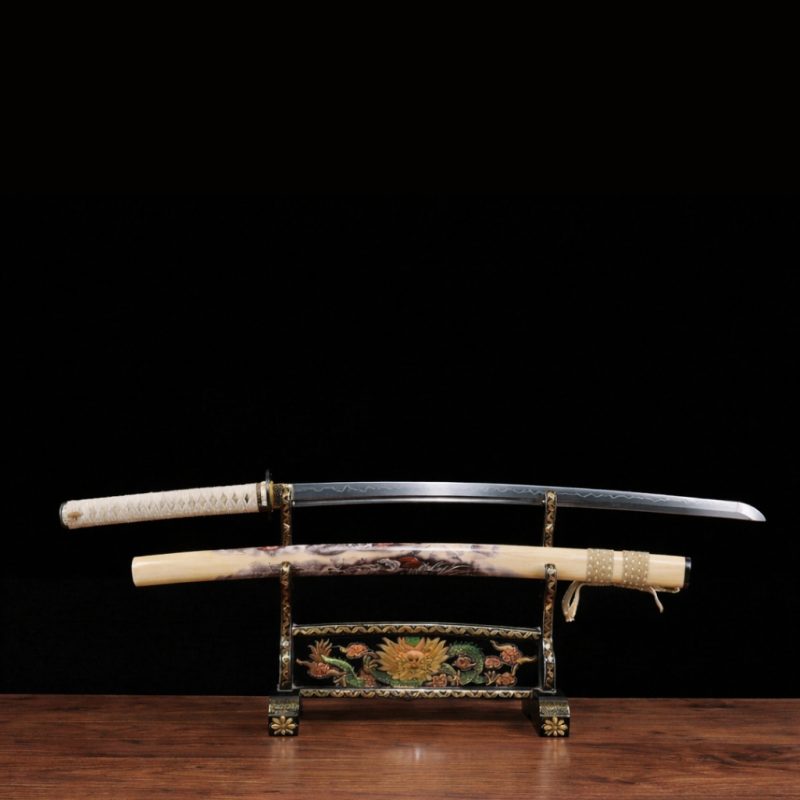 Katana Ryusui (1060-as Szénacél) 4