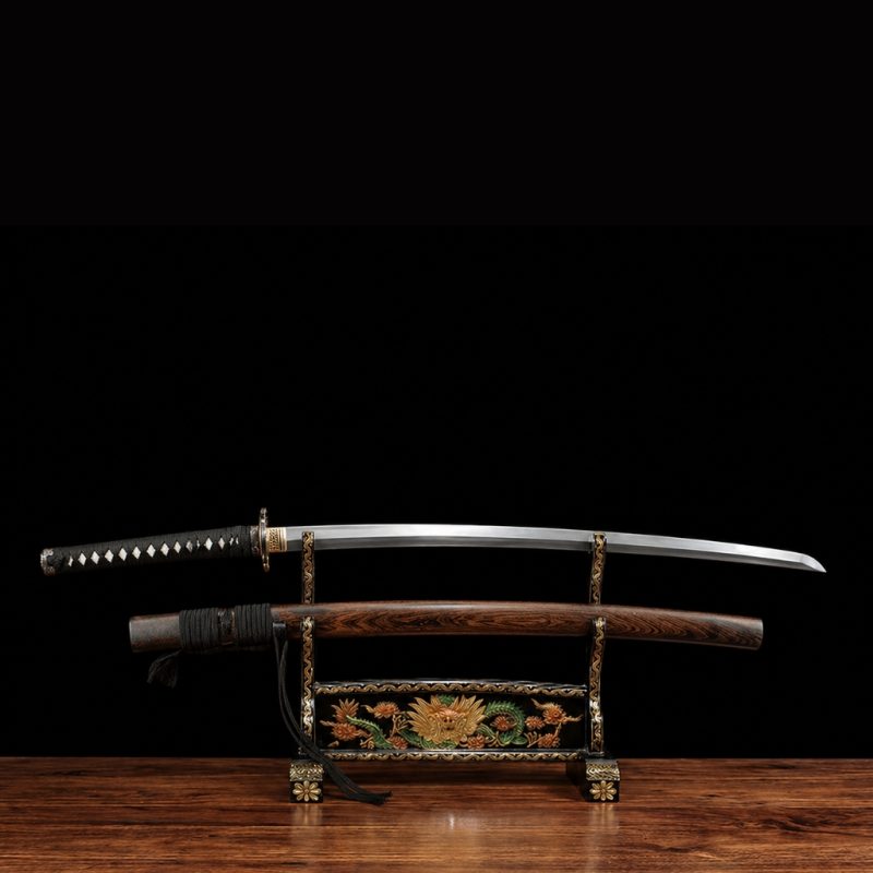 Katana Tsukuyomi (Damaszkuszi Acél Valódi Hamonnal) 4