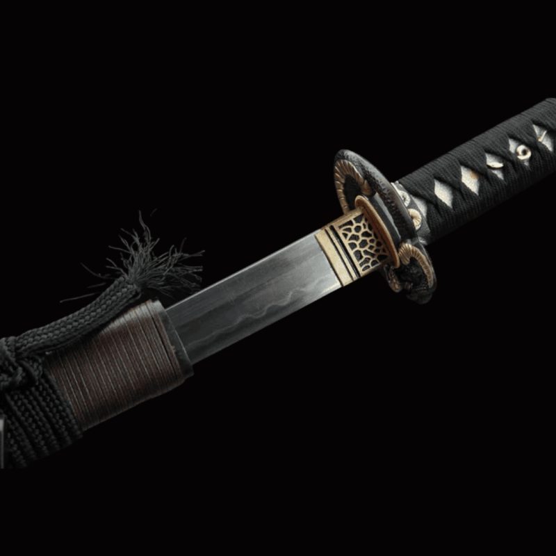 Katana Tsukuyomi (Damaszkuszi Acél Valódi Hamonnal) 5