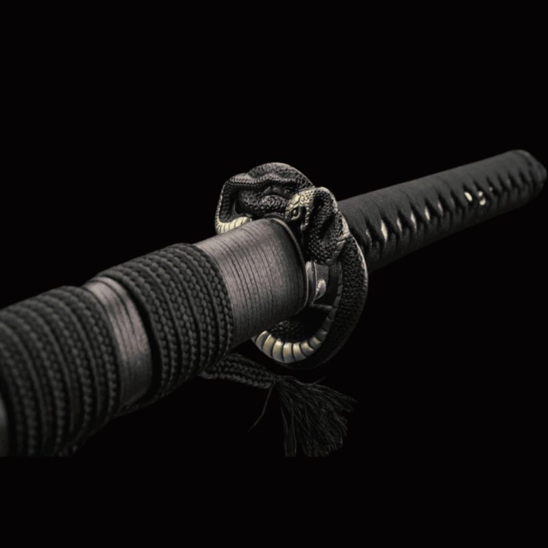 Katana Tsukuyomi (Damaszkuszi Acél Valódi Hamonnal) 6