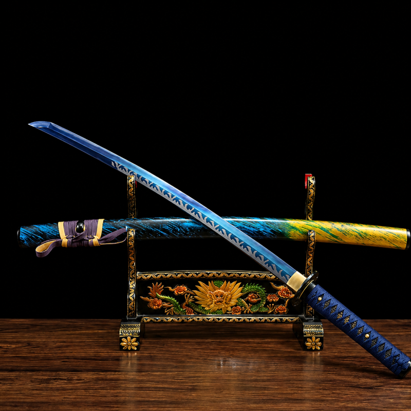 Katana Mangetsu (1060-as Szénacél) 3