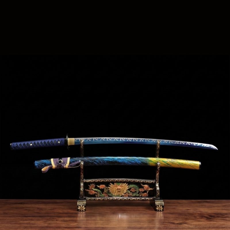 Katana Mangetsu (1060-as Szénacél) 4