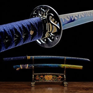 Katana Mangetsu (1060-as Szénacél)