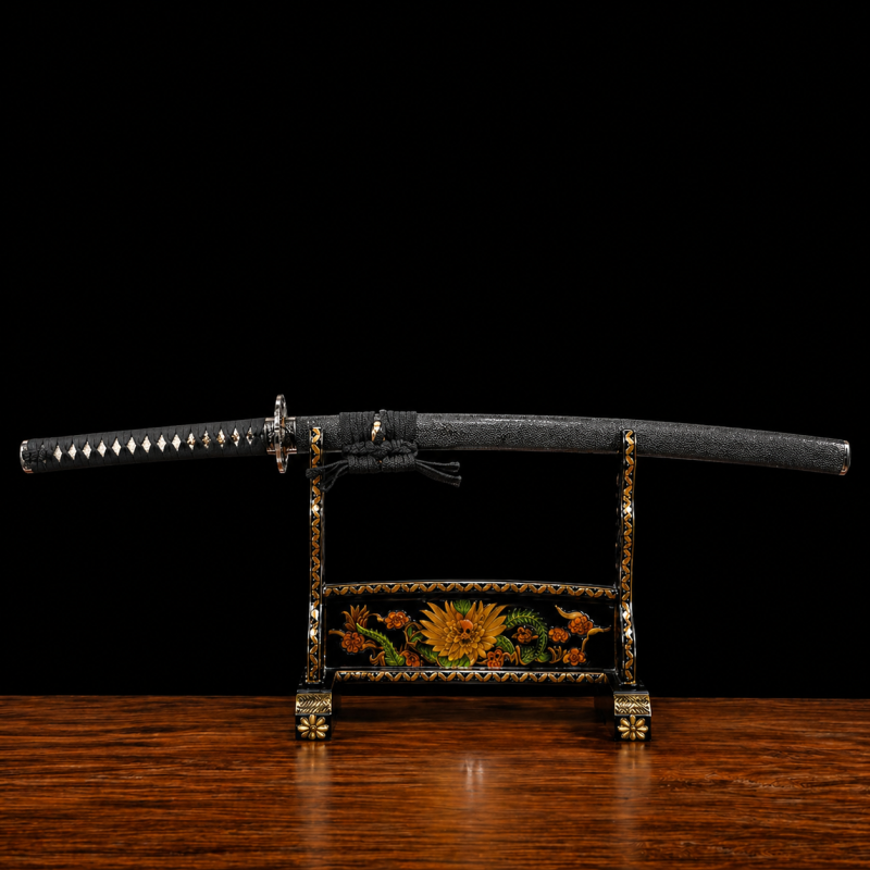 Katana Tsuyu (T10 Mag + Damaszkusz Valódi Hamonnal) 2