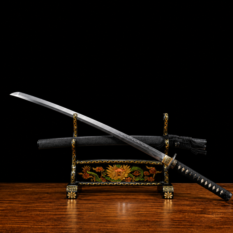 Katana Tsuyu (T10 Mag + Damaszkusz Valódi Hamonnal) 3