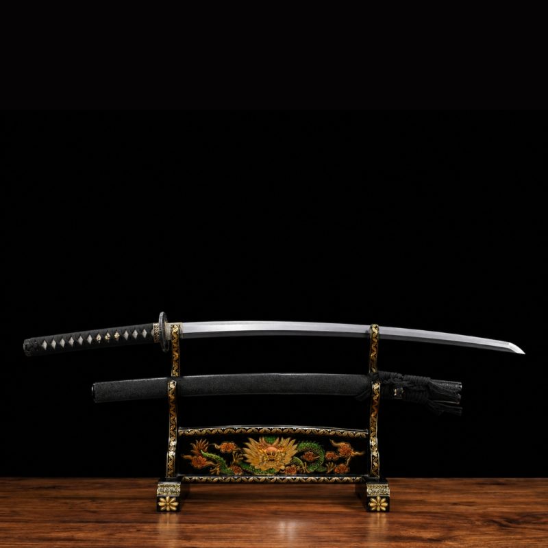 Katana Tsuyu (T10 Mag + Damaszkusz Valódi Hamonnal) 4
