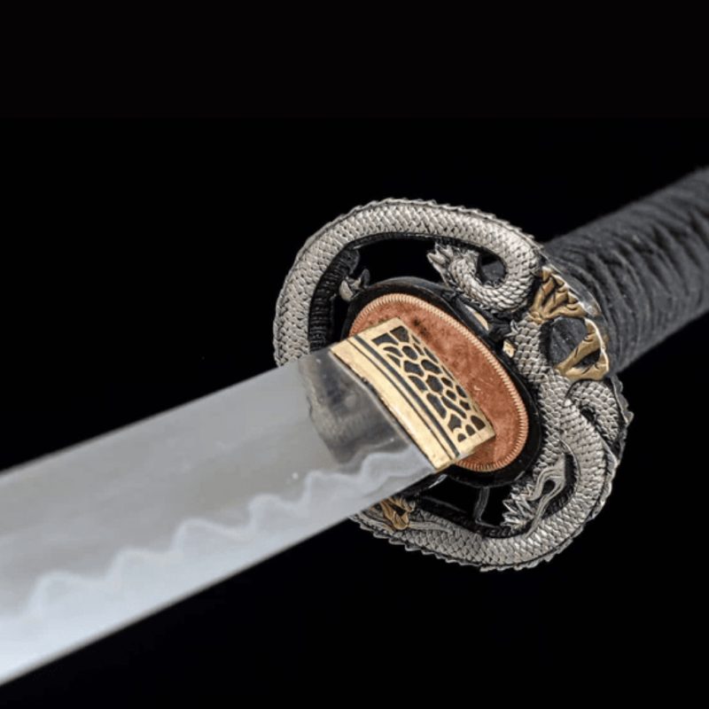Katana Tsuyu (T10 Mag + Damaszkusz Valódi Hamonnal) 5