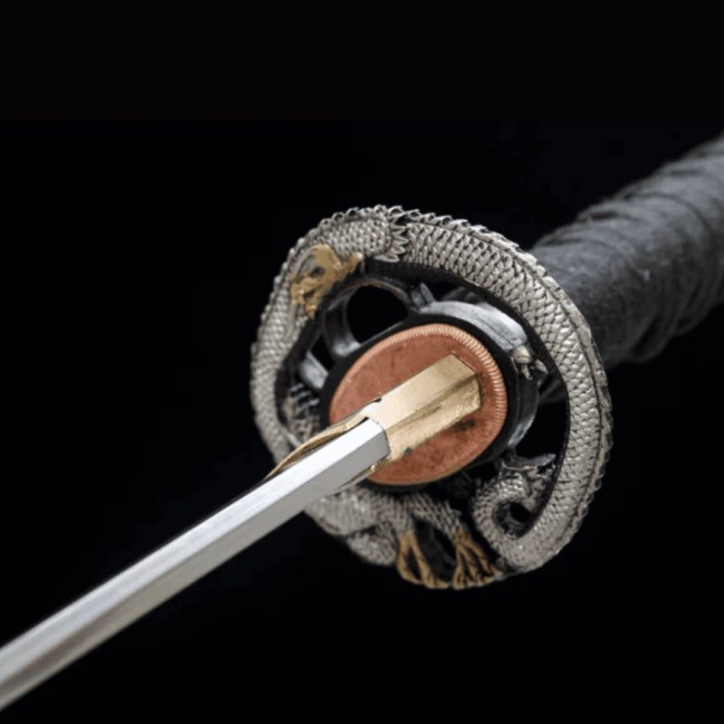 Katana Tsuyu (T10 Mag + Damaszkusz Valódi Hamonnal) 8