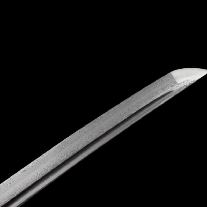 Tsubaki katana (damaszkuszi acél, valódi rájabőrrel) 7