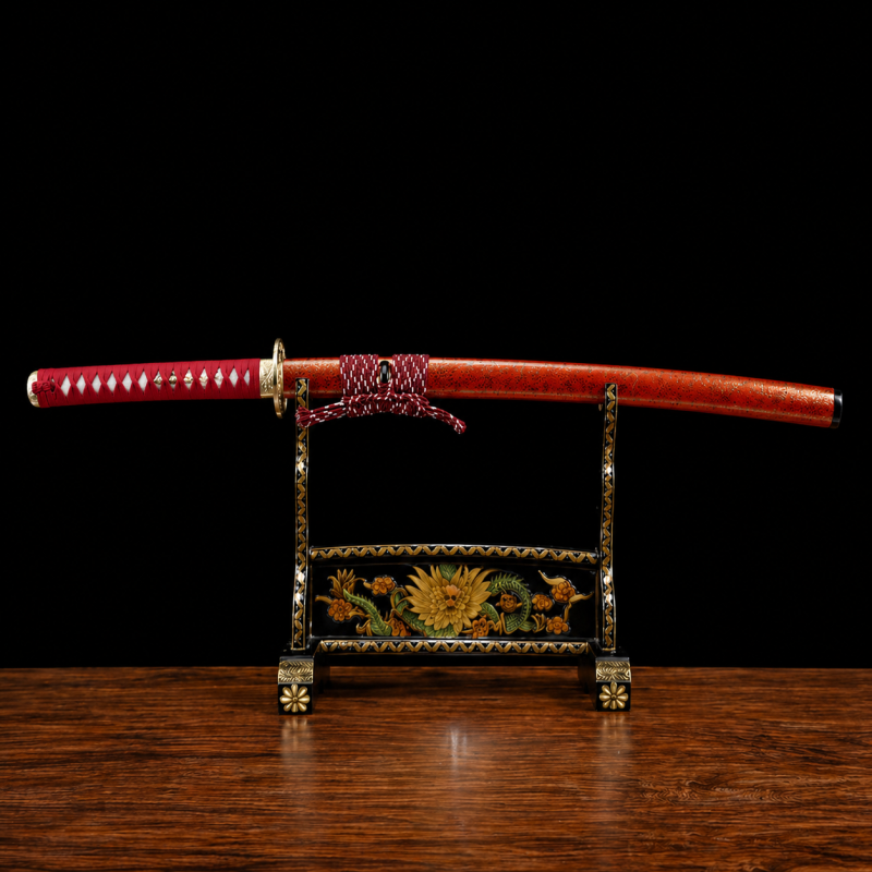 Katana Ginka (Vörös Damaszkuszi Acél) 2