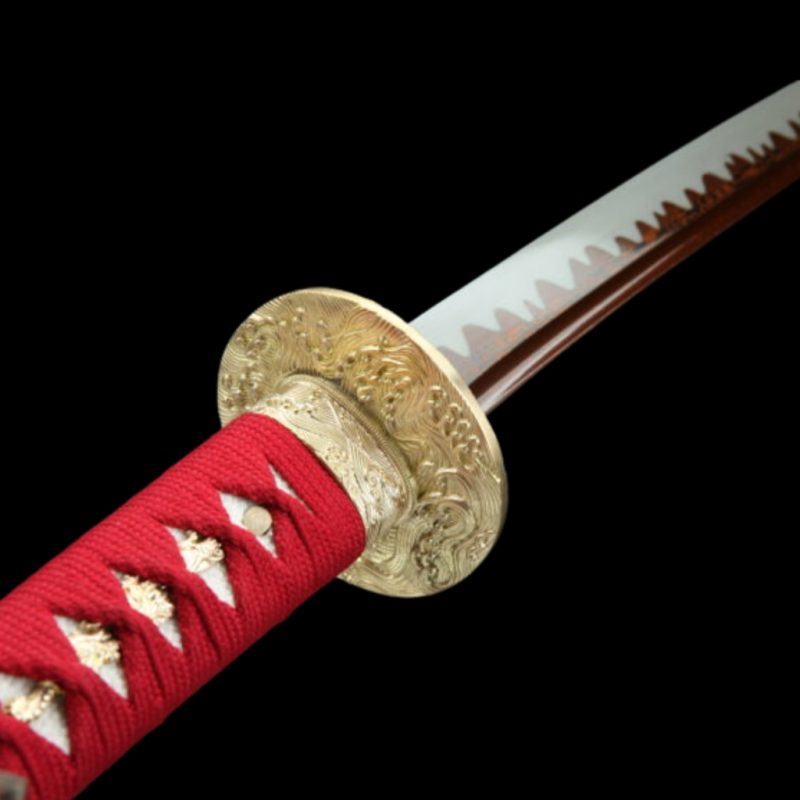 Katana Ginka (Vörös Damaszkuszi Acél) 10