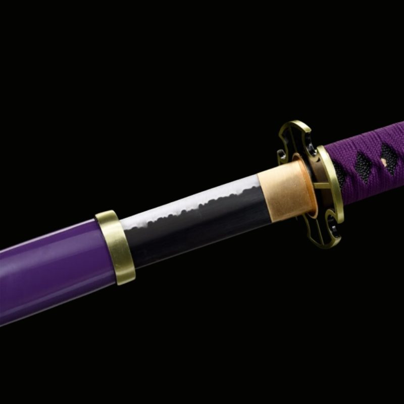 Zoro Nidai Kitetsu katana – One Piece (1060-as szénacél) 4